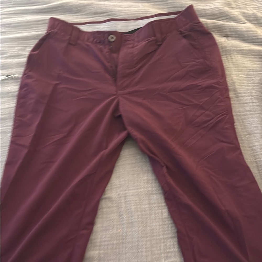 Under Armour Men's Plum Golf Pants